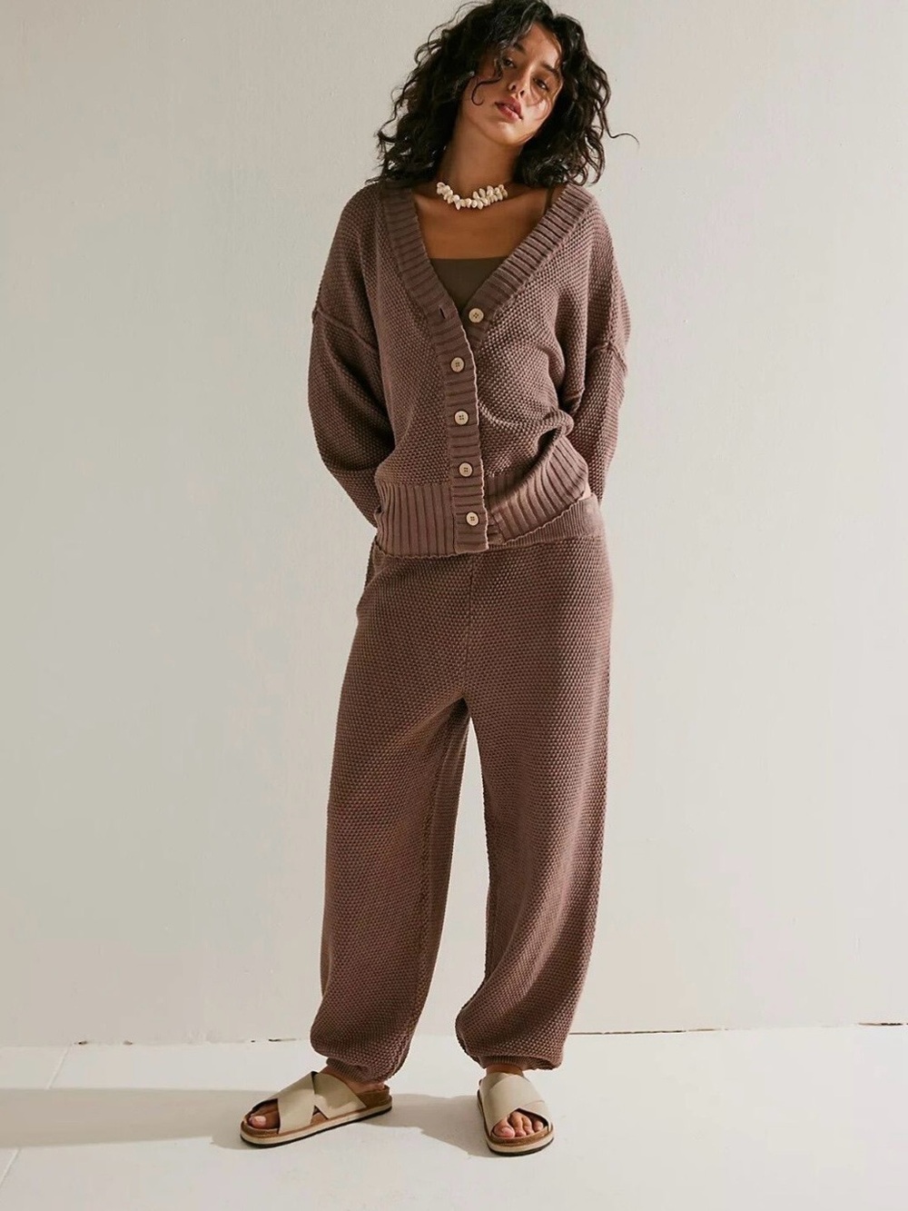 Free People Hailee Cardi Set